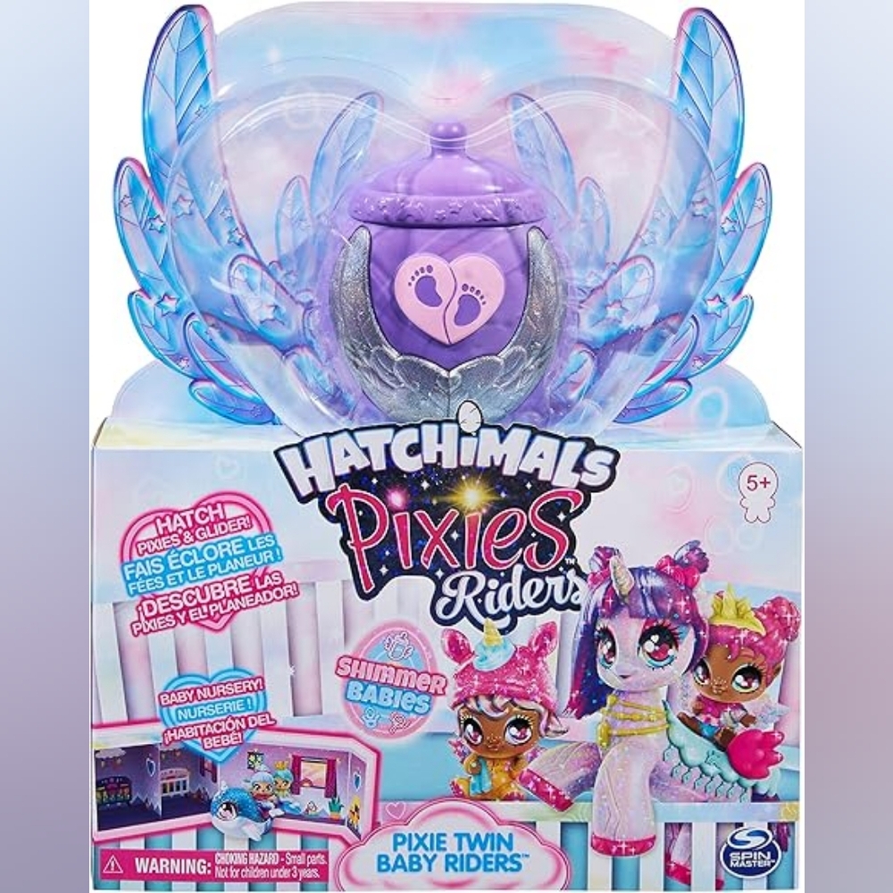 Hatchimals Pixies Riders - Pixie Twin‎ Baby Riders - NEW